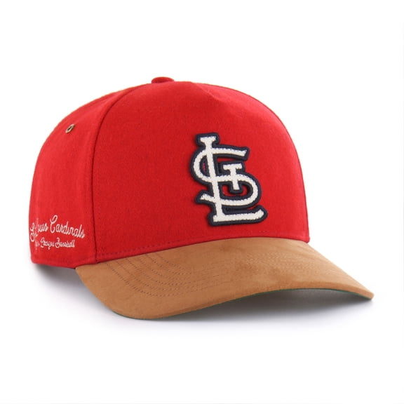 Men's '47  Red St. Louis Cardinals Gold Age Hitch Adjustable Hat