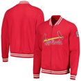 thumbnail image 1 of Men's '47 Red St. Louis Cardinals Wax Pack Pro Camden Full-Zip Track Jacket, 1 of 3