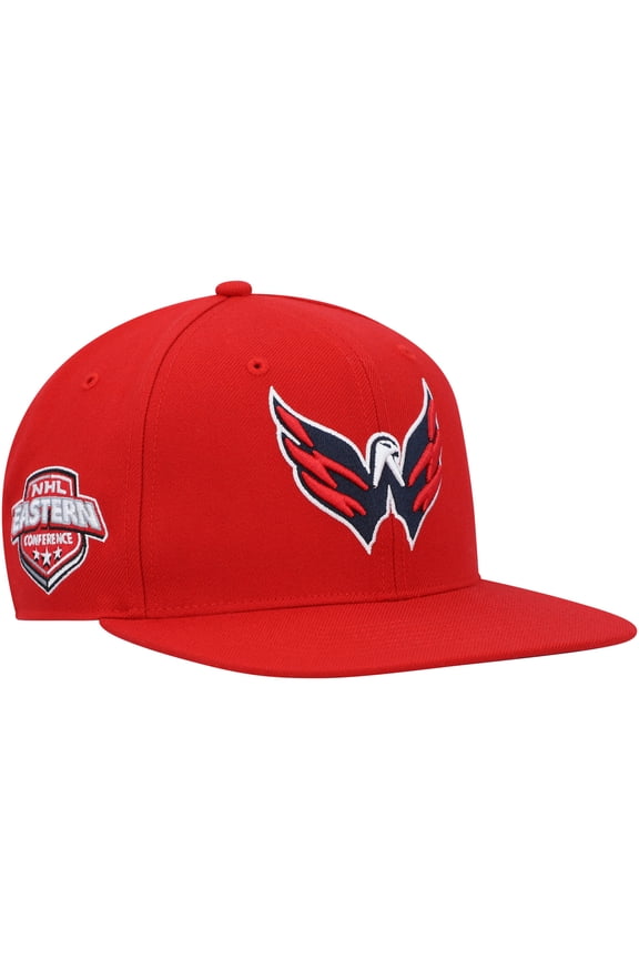 Men's '47 Red Washington Capitals Sure Shot Captain Snapback Hat