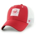 thumbnail image 1 of Men's '47 Red Washington Nationals Disburse MVP Trucker Adjustable Hat, 1 of 2
