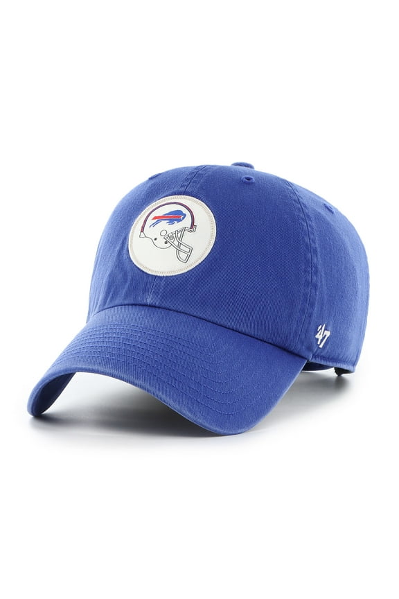 Men's '47 Royal Buffalo Bills Hard Hat Clean Up Adjustable Hat