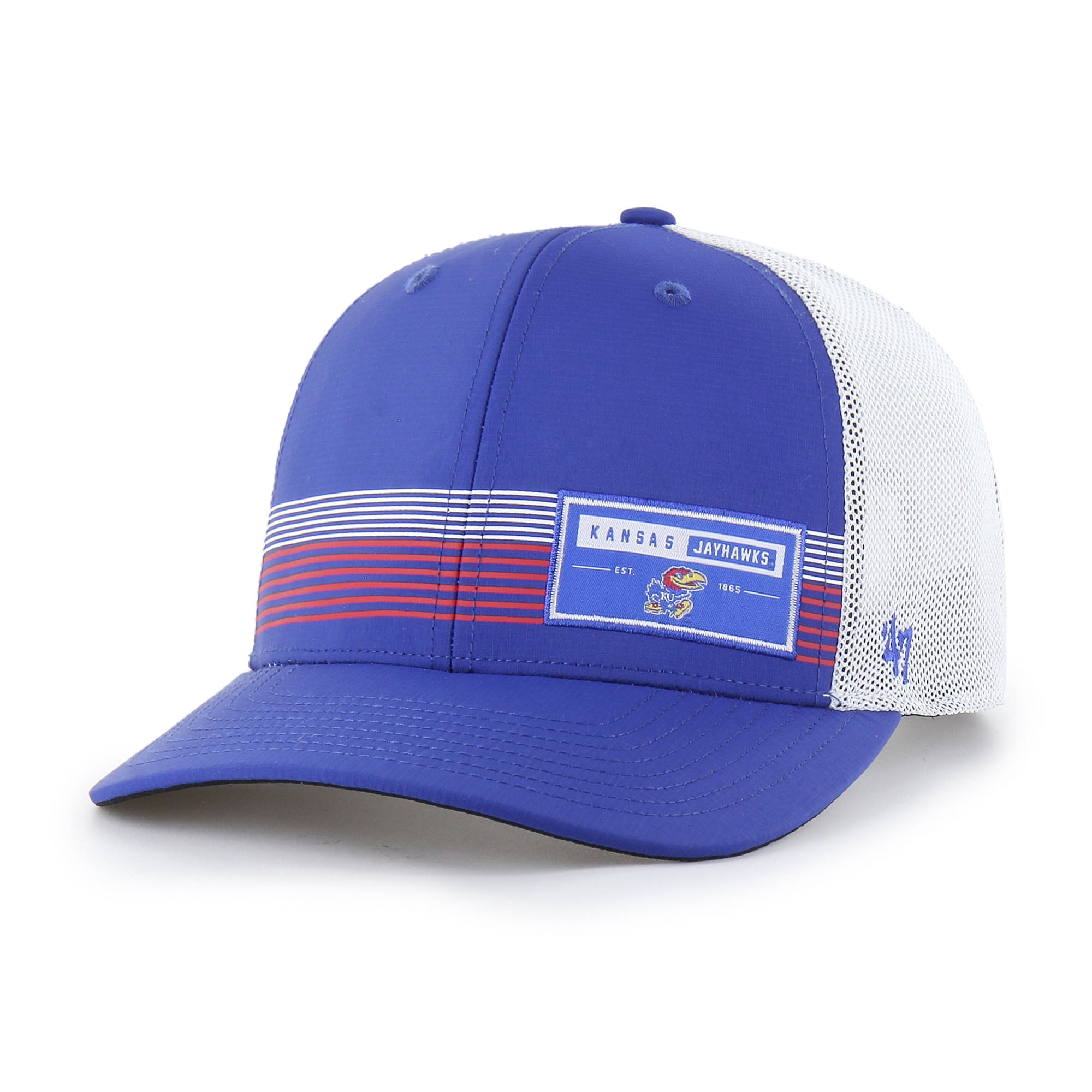 Desert Cactus University Of Kansas Jayhawks Baseball Hat - Adjustable Leather Strap, Embroidered - View #13