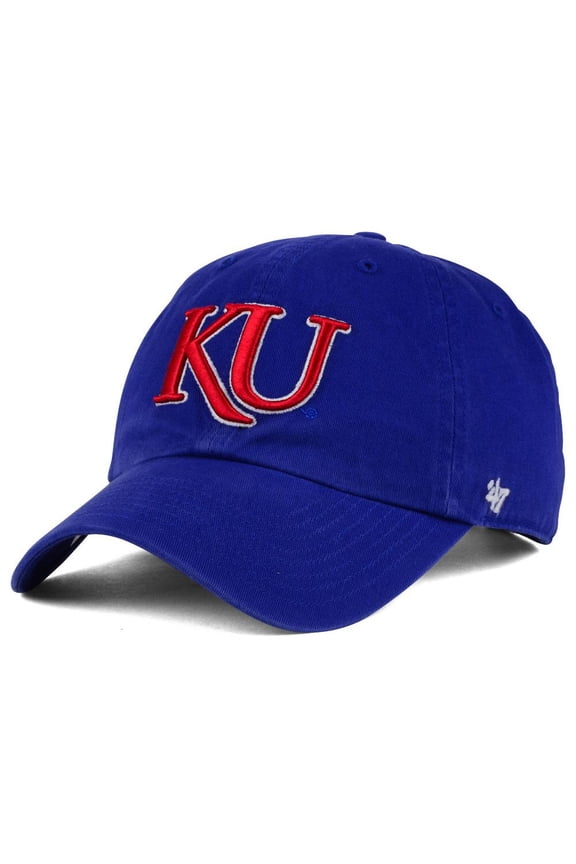 Men's '47 Royal Kansas Jayhawks Clean Up Adjustable Hat