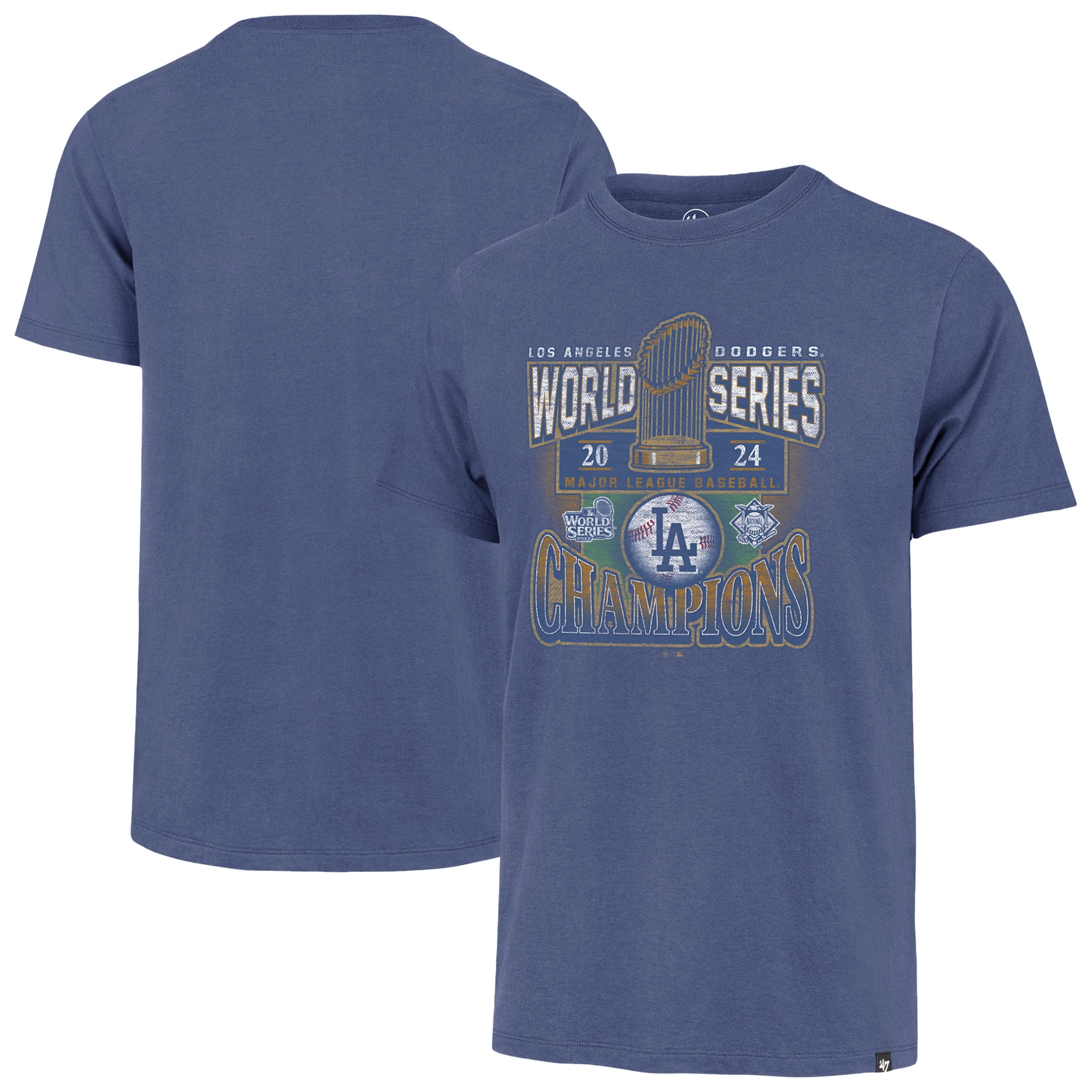 Men's '47 Royal Los Angeles Dodgers 2024 World Series Champions Big