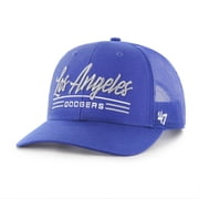 Mens 47 Royal Los Angeles Dodgers Garner Trucker Adjustable Hat