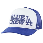 Mens 47 Royal Los Angeles Dodgers Retro Region Foam Trucker Adjustable Hat