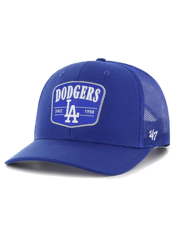 Men's '47 Royal Los Angeles Dodgers Squad Trucker Adjustable Hat