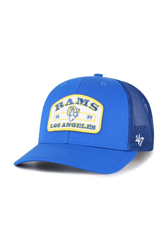 Men's '47 Royal Los Angeles Rams  Roadway Adjustable Trucker Hat