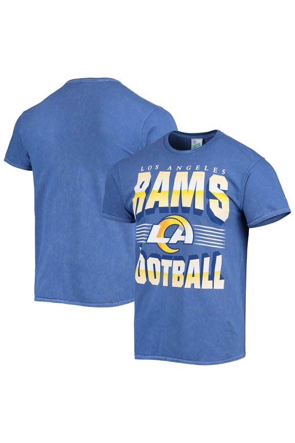 Men's '47 Royal Los Angeles Rams Rocker Vintage Tubular T-Shirt