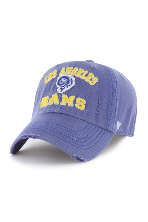 Men's '47  Royal Los Angeles Rams Seymoore Clean Up Adjustable Hat