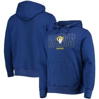 Los Angeles St louis Rams Full Zip Hoodie Therma Base Delay Navy Plus Size  NFL