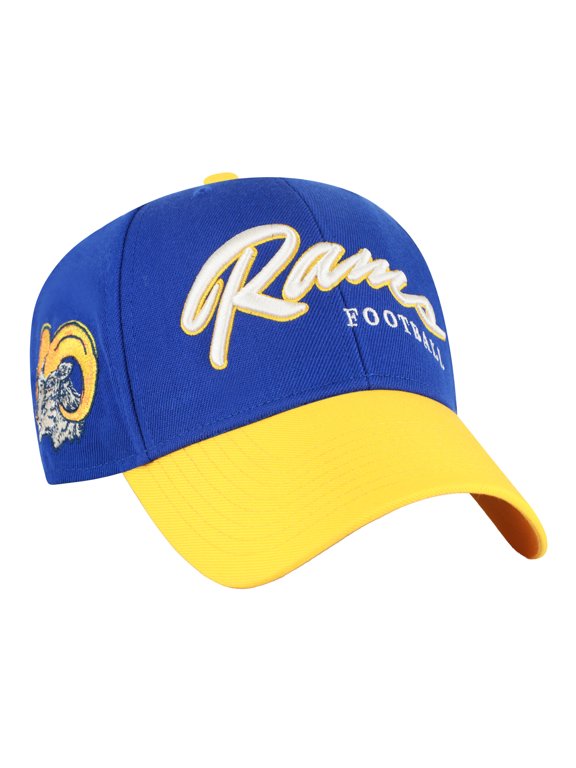 Men's '47 Royal Los Angeles Rams Throwback MVP Adjustable Hat