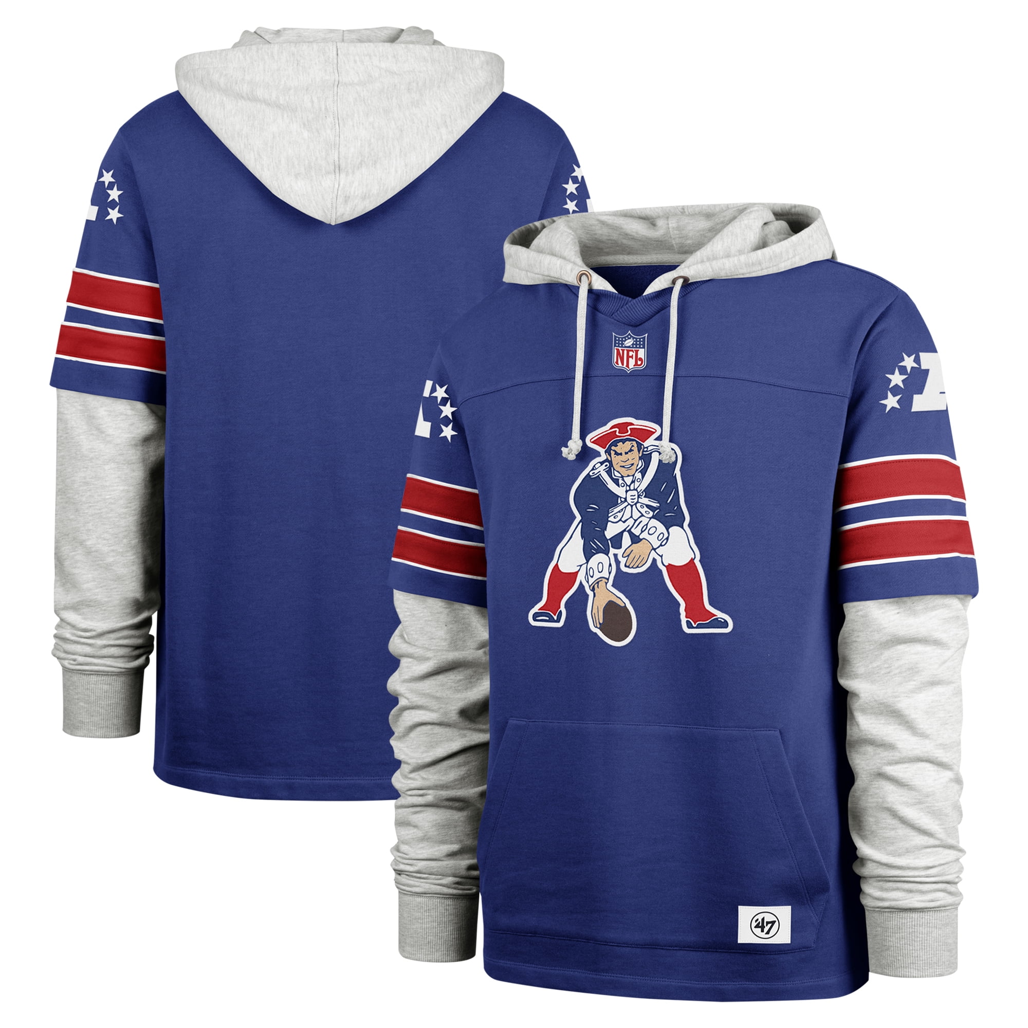 Patriots throwback hoodie outlet