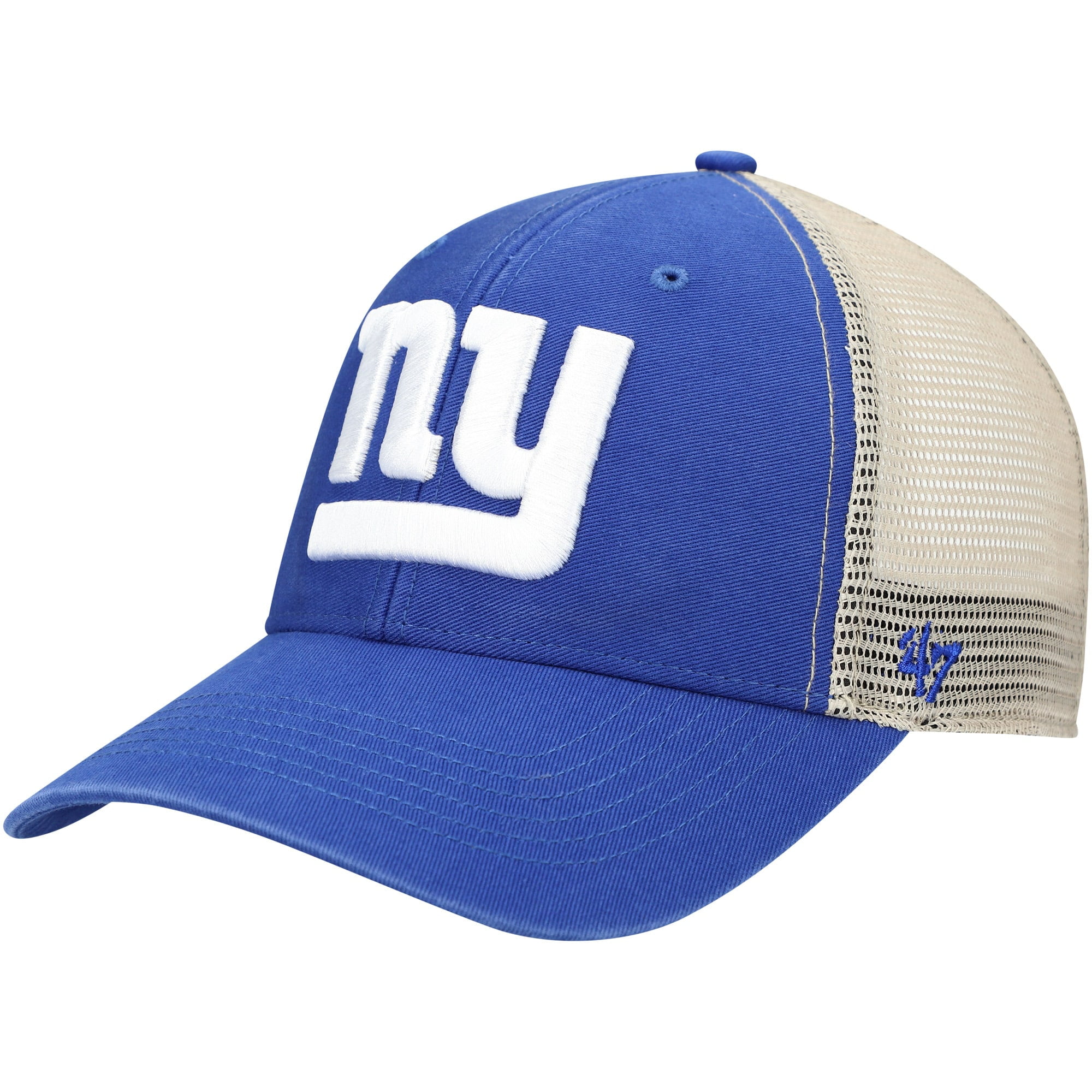 Men's '47 Royal New York Giants Flagship MVP Snapback Hat - OSFA 