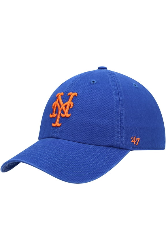 Men's '47 Royal New York Mets Clean Up Adjustable Hat