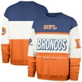 thumbnail image 1 of Men's '47  Royal/Orange Denver Broncos Throwback Breeze Maximalist Sweatshirt, 1 of 3