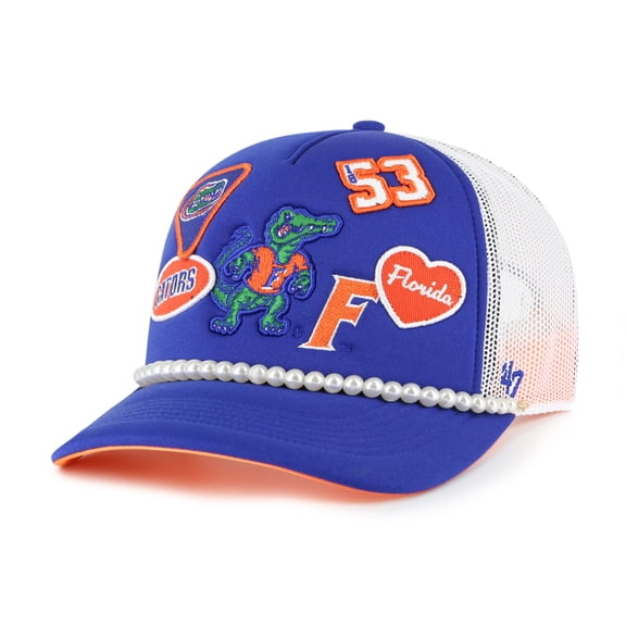 Men's '47 Royal/White Florida Gators Rally On Hitch Adjustable Hat