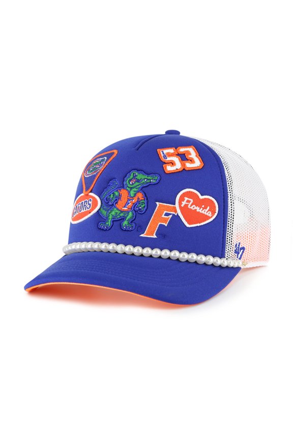 Men's '47  Royal/White Florida Gators Rally On Hitch Adjustable Hat