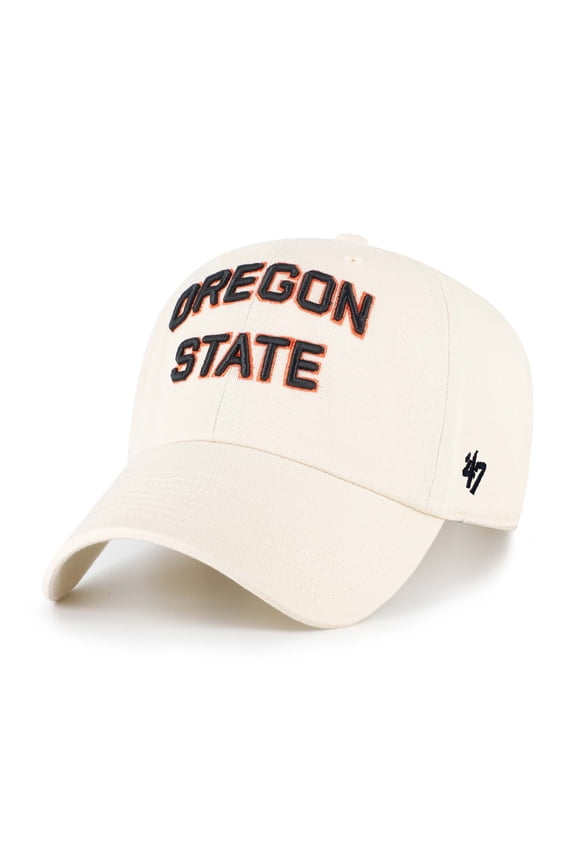 Men's '47 Sand Oregon State Beavers Vault Clean Up Adjustable Hat