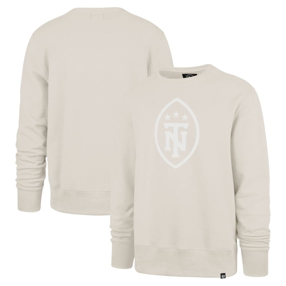 Men's '47 Sand Tennessee Titans Imprint Headline Sweatshirt