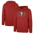 thumbnail image 1 of Men's '47 Scarlet San Francisco 49ers Imprint Headline Pullover Hoodie, 1 of 3