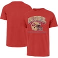 thumbnail image 1 of Men's '47 Scarlet San Francisco 49ers Regional Franklin T-Shirt, 1 of 3