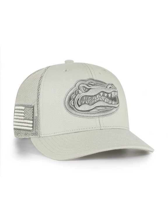 Men's '47 Stone Florida Gators Operation Hat Trick Adjustable Trucker Hat