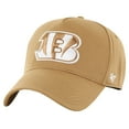 thumbnail image 1 of Men's '47 Tan Cincinnati Bengals Ballpark MVP Adjustable Hat, 1 of 2
