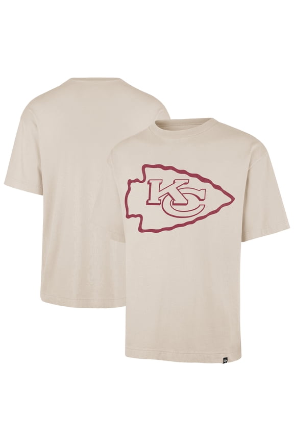 Men's '47 Tan Kansas City Chiefs Bouldering Imprint Ravine Foundation T-Shirt
