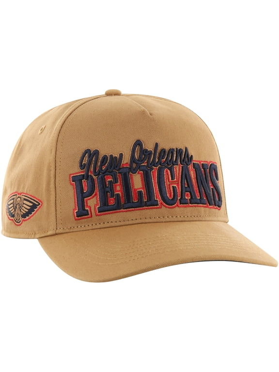 Men's '47 Tan New Orleans Pelicans Barnes Hitch Adjustable Hat
