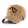 thumbnail image 1 of Men's '47 Tan Orlando Magic Ballpark Clean Up Adjustable Hat, 1 of 2