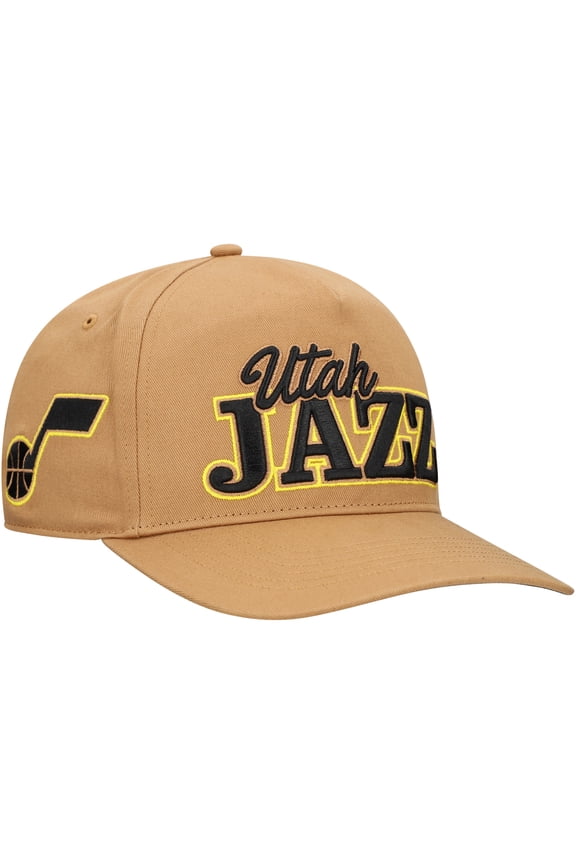 Men's '47 Tan Utah Jazz Barnes Hitch Adjustable Hat