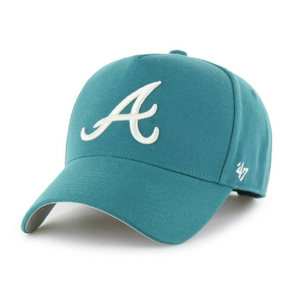 Men's-'47 Teal Atlanta Braves Ballpark Offside Adjustable Hat