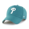 thumbnail image 1 of Men's-'47  Teal Philadelphia Phillies Ballpark Offside Adjustable Hat, 1 of 2