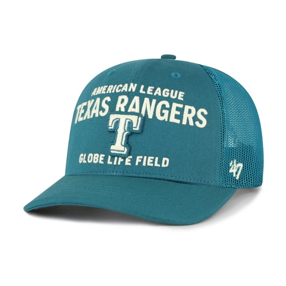 Men's '47  Teal Texas Rangers Contemporary Hitch Adjustable Trucker Hat