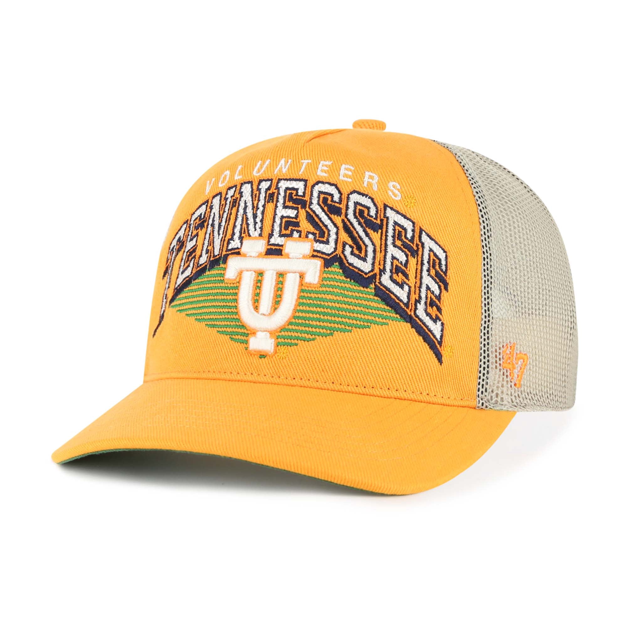 Trenz Shirt Co. Tennessee Volunteers Orange & White Embroidered Mesh Back Trucker Hat