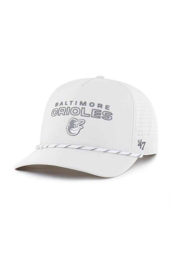 Men's '47 White Baltimore Orioles Forward Vault Hitch Adjustable Hat