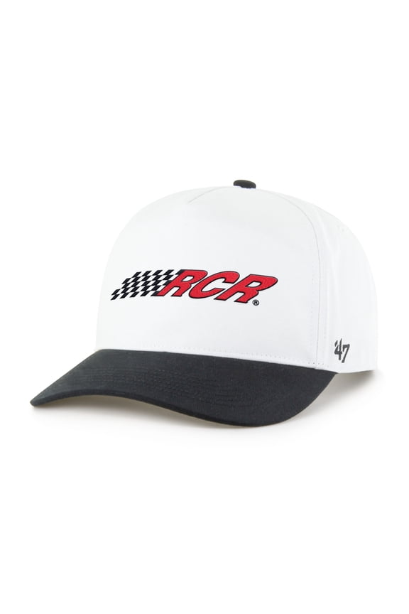 Men's '47 White/Black Richard Childress Racing NASCAR Two-Tone Team Adjustable Hitch Hat
