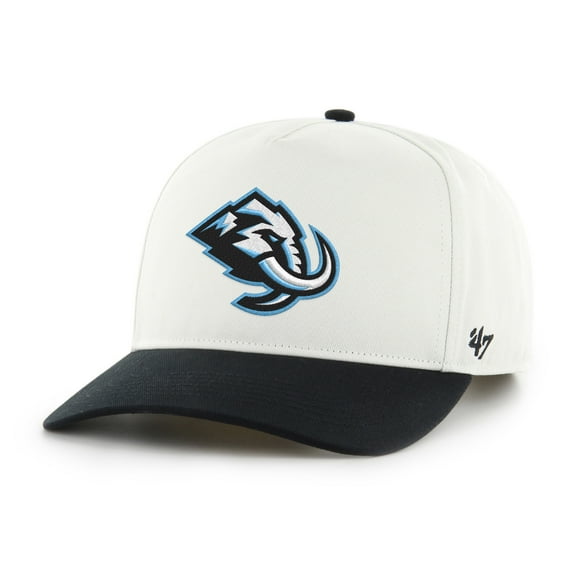 Men's '47 White/Black Utah Mammoth Two-Tone Hitch Adjustable Hat