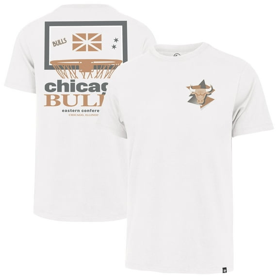 Men's-'47 White Chicago Bulls City Edition Backboard T-Shirt