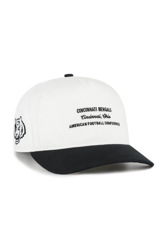 Men's '47 White Cincinnati Bengals Contemporary Two-Tone Hitch Adjustable Hat