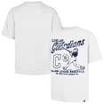 thumbnail image 1 of Men's '47 White Cleveland Guardians Regional Batter Foundation T-Shirt, 1 of 3