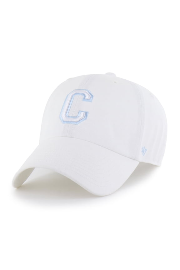 Men's '47 White Columbia University Clean Up Adjustable Hat