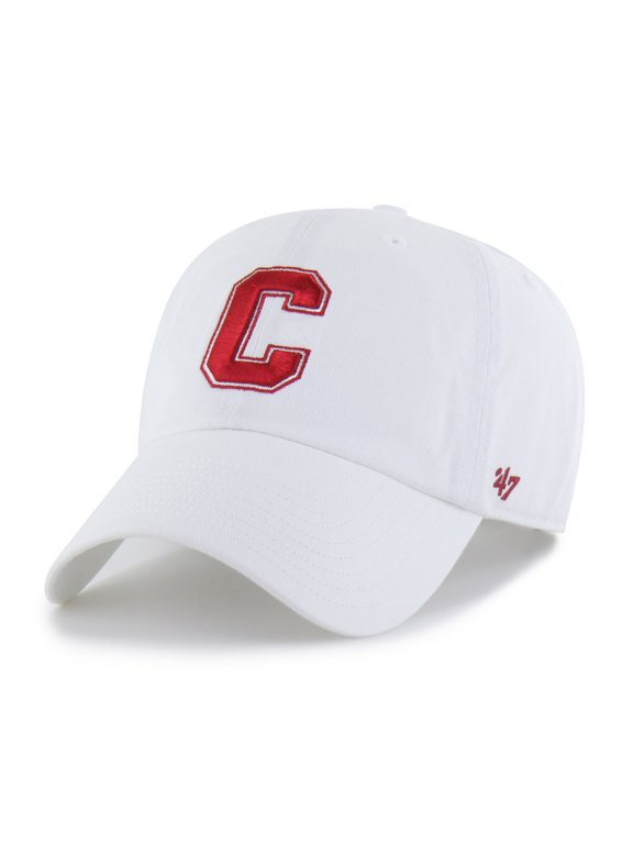 Men's '47 White Cornell Big Red Clean Up Adjustable Hat