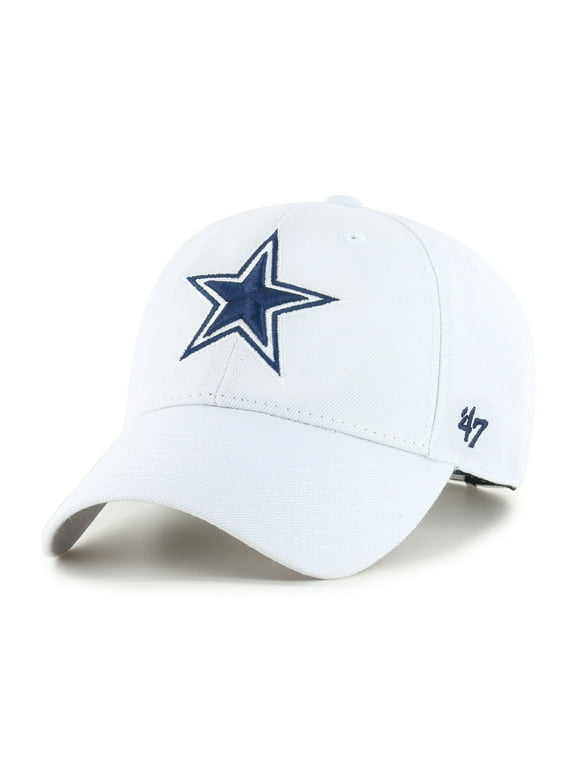 Men's '47 White Dallas Cowboys MVP Adjustable Hat