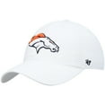 thumbnail image 1 of Men's '47 White Denver Broncos Clean Up Adjustable Hat, 1 of 4