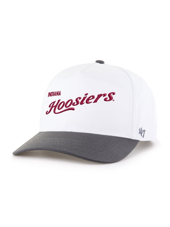 Men's '47 White Indiana Hoosiers Two-Tone Hitch Adjustable Hat