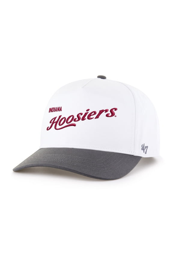 Men's '47 White Indiana Hoosiers Two-Tone Hitch Adjustable Hat