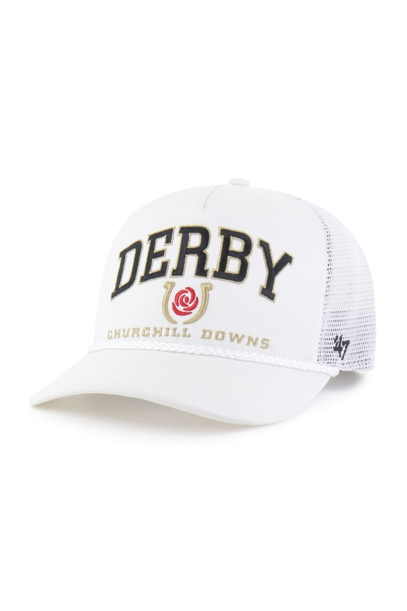 Men's '47 White Kentucky Derby Roscoe Rope Hitch Adjustable Hat