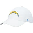 thumbnail image 1 of Men's '47 White Los Angeles Chargers Clean Up Adjustable Hat, 1 of 4